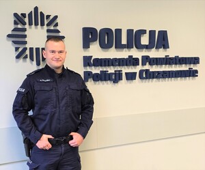 mł. asp. Michał Szałaśny