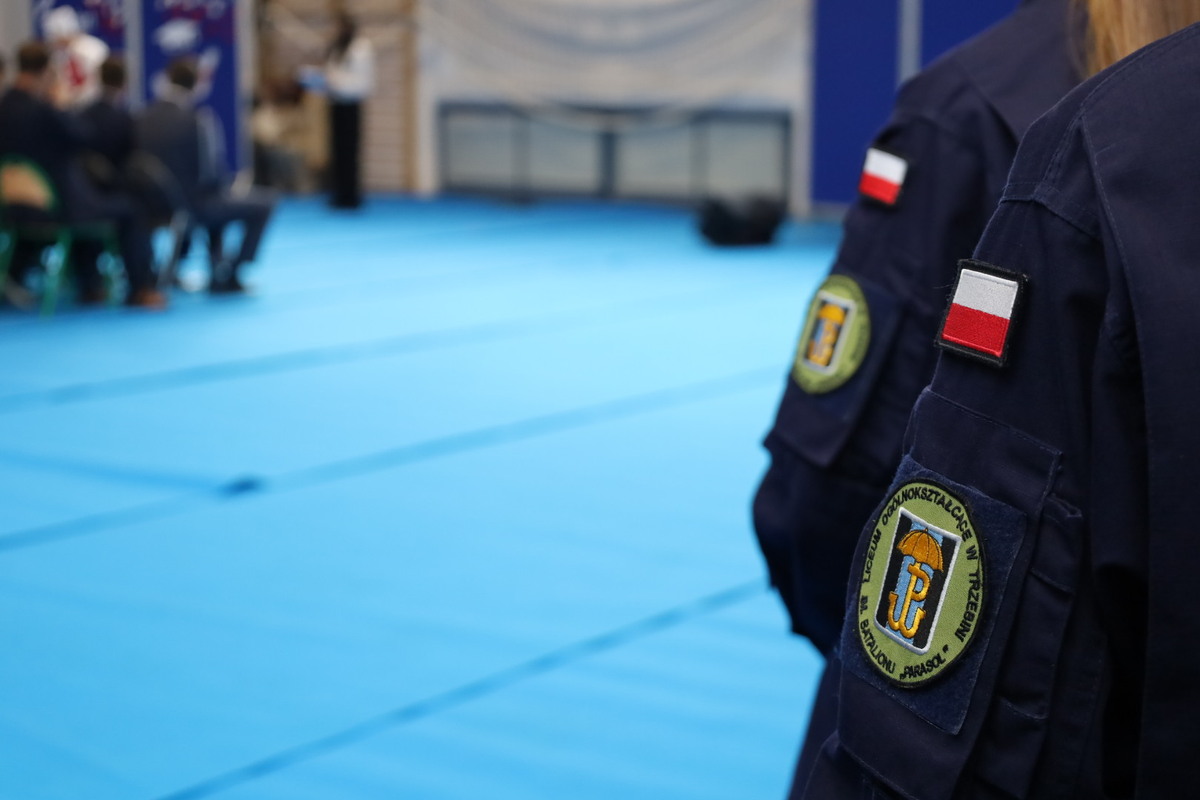 Wizyta Komendanta Powiatowego Policji w I LO w Trzebini